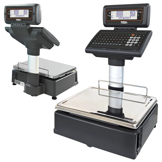 Balance électronique série D-500 - Double corps étiquette D-545 - Balance Tunisie