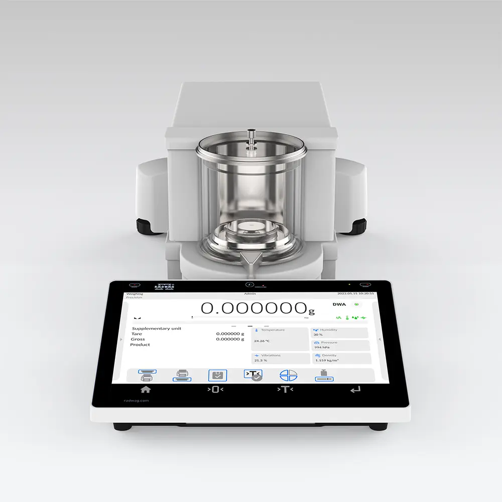 Microbalance MYA 5Y - laboratoire - balance électronique - étalonnage micropipette